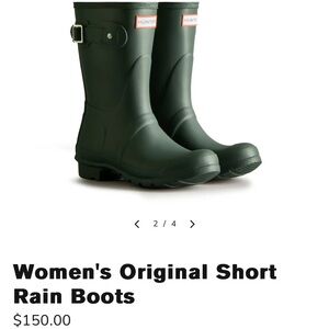 Hunter Original Short Rain Boots